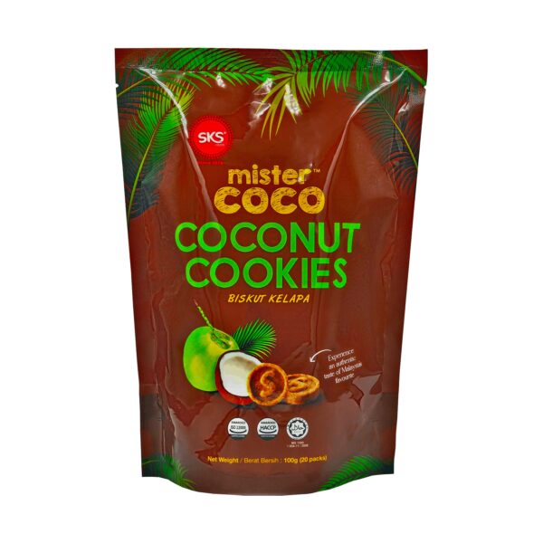 Mister Coco Coconut Cookies 100g (Front)